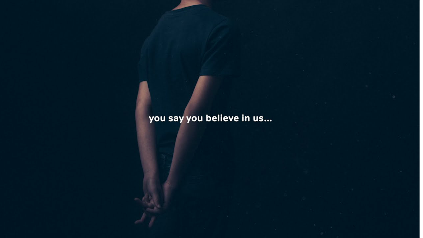Can We Believe In You?